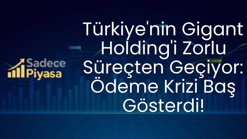 Türkiye’nin Gigant Holding’i Zorlu Süreçten Geçiyor: Ödeme Krizi Baş Gösterdi!