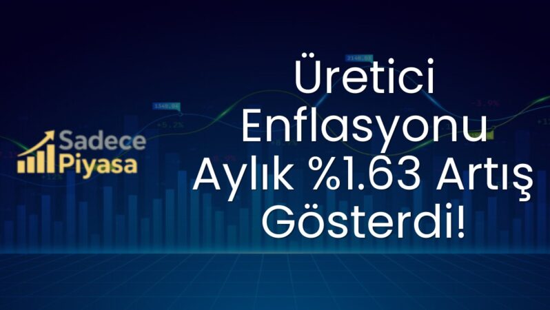 Üretici Enflasyonu Aylık %1.63 Artış Gösterdi!