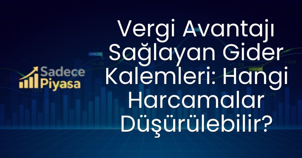 vergiden düşülebilen kalemler